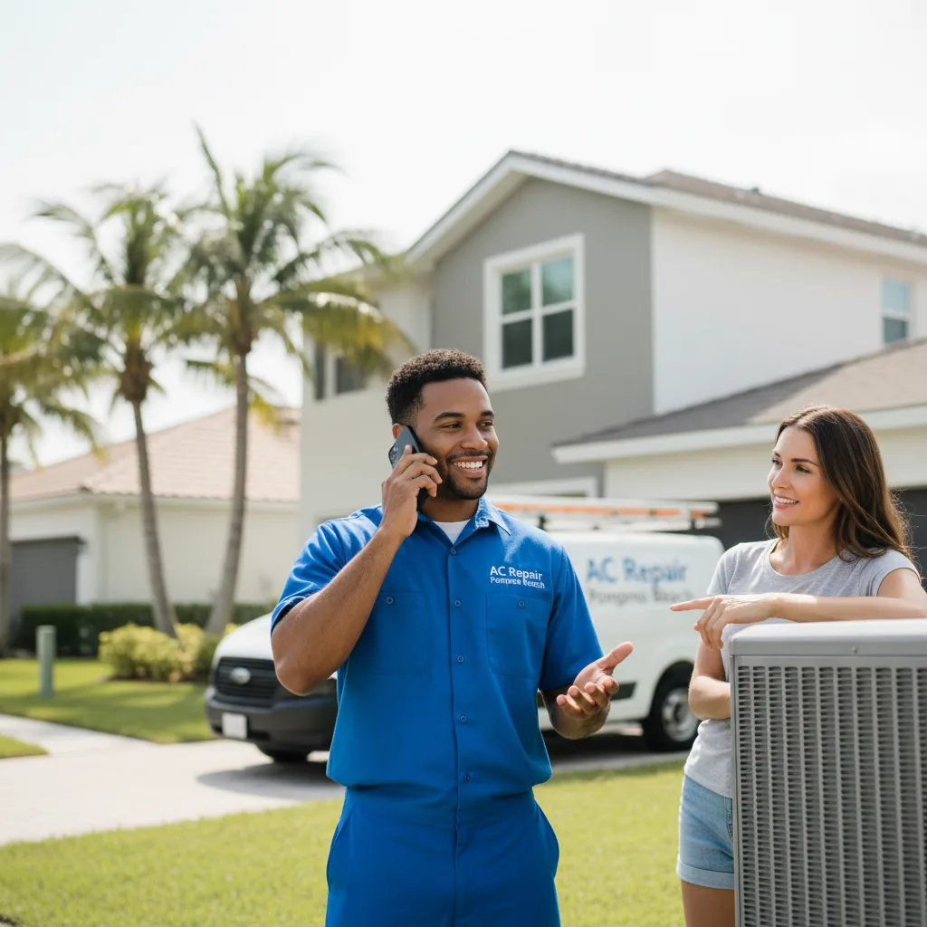 AC Repair Pompano Beach customer support in Woodleaf